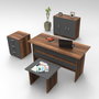 Hanah Home Vo12-Ba Conjunto de Muebles de Oficina